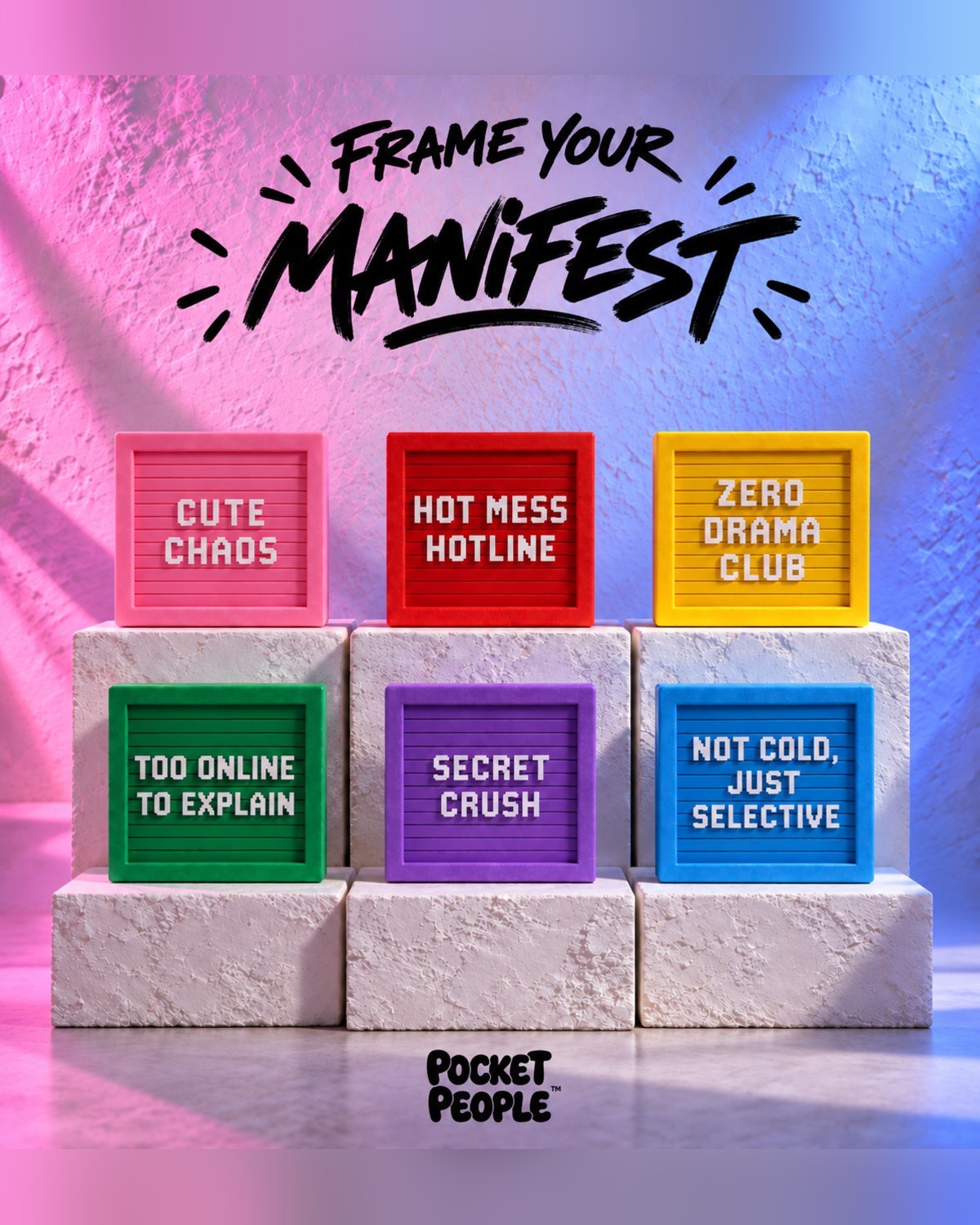Frame Your Manifest Blind Box