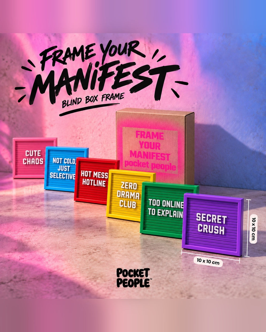 Frame Your Manifest Blind Box