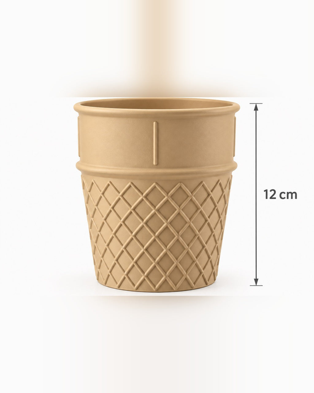 Külah Tasarımlı Mini Saksı 12 cm