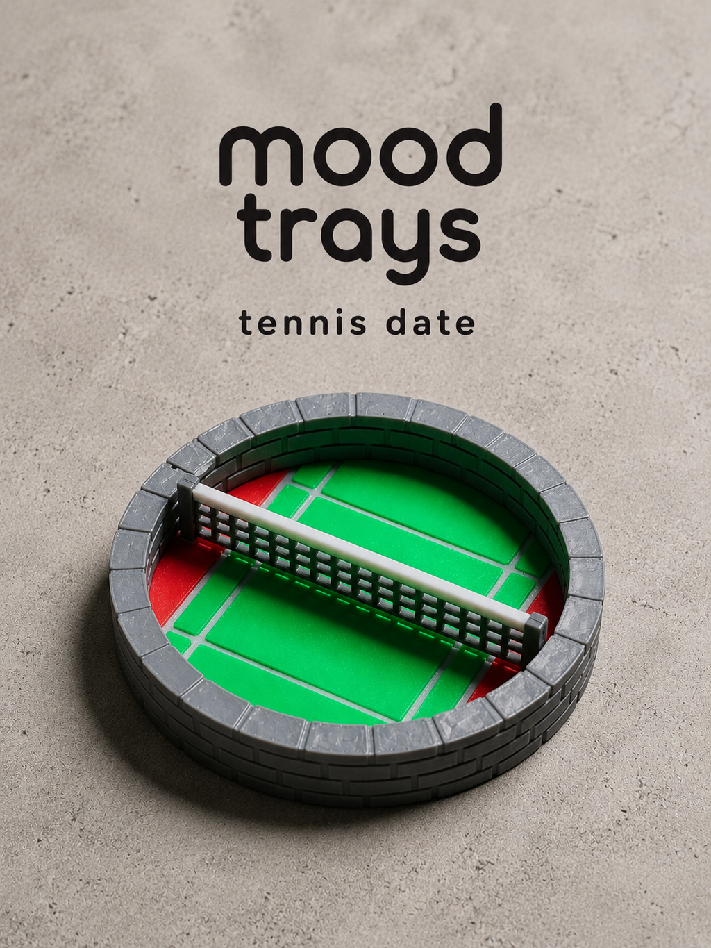 Mood Trays Dekoratif Mini Tepsi 10 cm – Takı Organizer